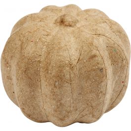 Kürbis, H 4,5 cm, D 6 cm, 1 Stk [HOB-267320]