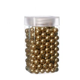 Perlen 12mm Gold 220 Gramm (1 St.) [IFS-27258]