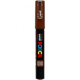 Posca Marker , Strichstärke 0,7 mm, Braun, 1 Stk [HOB-273045]
