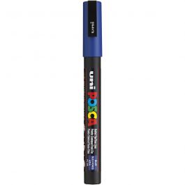 Posca Marker , Nr. PC-3M, Strichstärke 0,9-1,3 mm, fein, Blau, 1 Stk [HOB-274041]