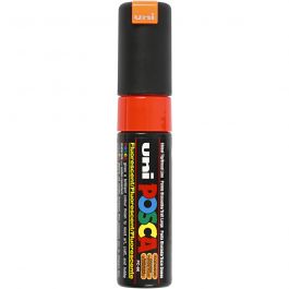 Posca Marker , Nr. PC-8K, Strichstärke 8 mm, breit, Fluo-Orange, 1 Stk [HOB-278754]