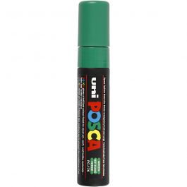 Posca Marker , Nr. PC-17K, Strichstärke 15 mm, extrabreit, Grün, 1 Stk [HOB-279036]