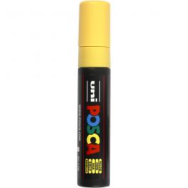 Posca Marker , Nr. PC-17K, Strichstärke 15 mm, extrabreit, Gelb, 1 Stk [HOB-279044]