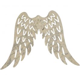 Flügel, H 6 cm, B 7,5 cm, 30 Stk/ 1 Pck [HOB-28217]