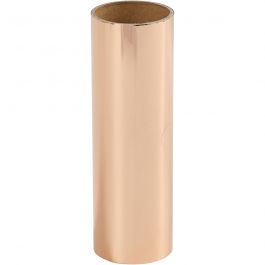 Dekofolie, B 15,5 cm, Dicke 0,02 mm, Rosa gold, 50 cm/ 1 Rolle [HOB-283562]