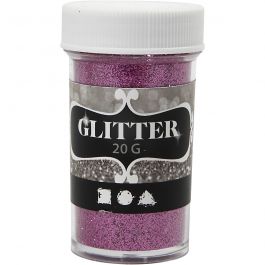 Glitter, Pink, 20 g/ 1 Dose [HOB-284284]