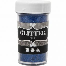 Glitter, Blau, 20 g/ 1 Dose [HOB-284286]