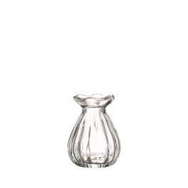 Blumenvase Ø7 h: 9 cm Transparent (12 Stück) [IFS-29800]
