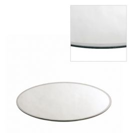 Runde Spiegelplatte Ø25cm mit Schrägkanten (1 Stück) [IFS-30219]