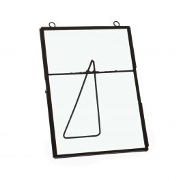 Rahmen für Trockenblumen Schwarz 13x18cm (4 Stück) [IFS-30245]