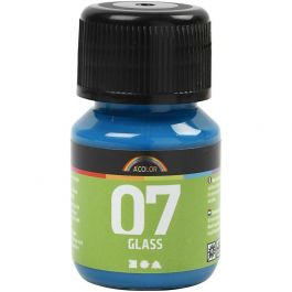 A-Color Glas-/Porzellanfarbe, Türkis, 30 ml/ 1 Fl. [HOB-31395]