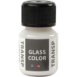 Glass Color Transparent, Weiß, 30 ml/ 1 Fl. [HOB-31670]