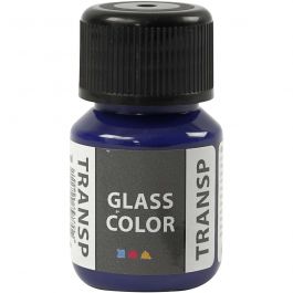Glass Color Transparent, Brillantblau, 30 ml/ 1 Fl. [HOB-31676]