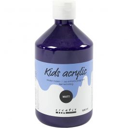 Acrylfarbe Matt, Violett, 500 ml/ 1 Fl. [HOB-32122]