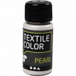 Textilfarbe, Perlmutt, Basis, 50 ml/ 1 Fl. [HOB-33687]