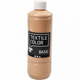 Textilfarbe, Hellbeige, 500 ml/ 1 Fl. [HOB-34141]