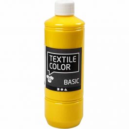 Textilfarbe, Primärgelb, 500 ml/ 1 Fl. [HOB-34142]
