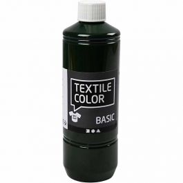 Textilfarbe, Olivgrün, 500 ml/ 1 Fl. [HOB-34150]