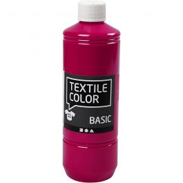 Textilfarbe, Primärrot, 500 ml/ 1 Fl. [HOB-34155]