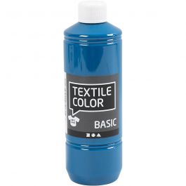 Textilfarbe, Türkisblau, 500 ml/ 1 Fl. [HOB-34168]