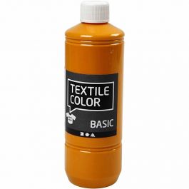 Textilfarbe, Senfgelb, 500 ml/ 1 Fl. [HOB-34174]