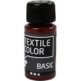 Textilfarbe, Braun, 50 ml/ 1 Fl. [HOB-34200]