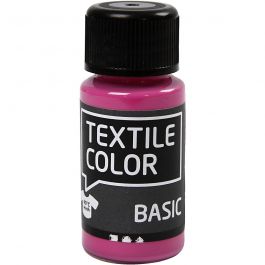 Textilfarbe, Pink, 50 ml/ 1 Fl. [HOB-34201]