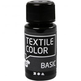 Textilfarbe, Schwarz, 50 ml/ 1 Fl. [HOB-34206]