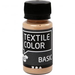 Textilfarbe, Hellbeige, 50 ml/ 1 Fl. [HOB-34210]