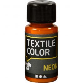 Textilfarbe, Neonorange, 50 ml/ 1 Fl. [HOB-342130]