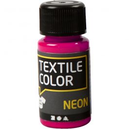 Textilfarbe, Neonpink, 50 ml/ 1 Fl. [HOB-342140]