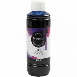 Flüssige Aquarellfarbe, Blau, 250 ml/ 1 Fl. [HOB-34320]