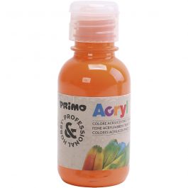 PRIMO Acrylfarbe in ausgezeichneter Qualität, Orange, 125 ml/ 1 Fl. [HOB-638324]