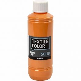 Stoffmalfarbe, Deckend, Orange, 250 ml/ 1 Fl. [HOB-34622]