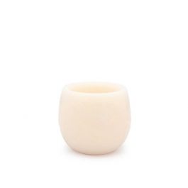 Aromaschale Weiß Zimt Duft Ø9x8 cm (6 Stück) [IFS-36211]