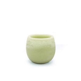 Aromaschale hellgrün jasmin Duft Ø9x8 cm (6 Stück) [IFS-36212]