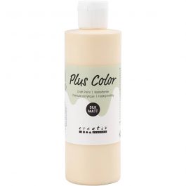 Plus Color Bastelfarbe, Hellbeige, 250 ml/ 1 Fl. [HOB-39404]