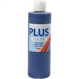 Plus Color Bastelfarbe, Marineblau, 250 ml/ 1 Fl. [HOB-39458]