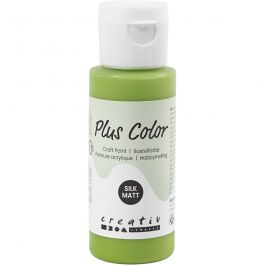 Plus Color Bastelfarbe, Laubgrün, 60 ml/ 1 Fl. [HOB-39608]