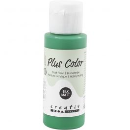 Plus Color Bastelfarbe, Brillantgrün, 60 ml/ 1 Fl. [HOB-39610]