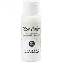 Plus Color Bastelfarbe, Naturweiß, 60 ml/ 1 Fl. [HOB-39637]