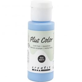 Plus Color Bastelfarbe, Himmelblau, 60 ml/ 1 Fl. [HOB-39643]