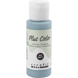 Plus Color Bastelfarbe, Staubblau, 60 ml/ 1 Fl. [HOB-39644]
