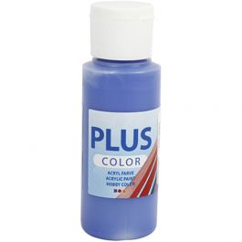 Plus Color Bastelfarbe, Ultramarinblau, 60 ml/ 1 Fl. [HOB-39645]