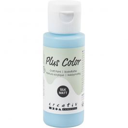 Plus Color Bastelfarbe, Arktisblau, 60 ml/ 1 Fl. [HOB-39646]