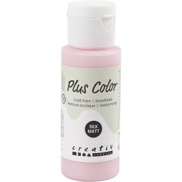 Plus Color Bastelfarbe, Softpink, 60 ml/ 1 Fl. [HOB-39666]