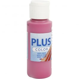 Plus Color Bastelfarbe, Fuchsia, 60 ml/ 1 Fl. [HOB-39668]