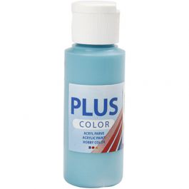Plus Color Bastelfarbe, Türkis, 60 ml/ 1 Fl. [HOB-39672]