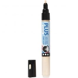 Plus Color Marker, L 14,5 cm, Strichstärke 1-2 mm, Hellbeige, 5,5 ml, 1 Stk [HOB-39804]