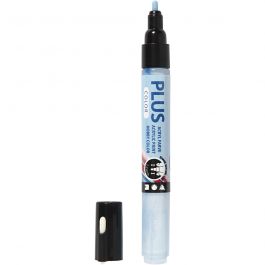 Plus Color Marker, L 14,5 cm, Strichstärke 1-2 mm, Himmelblau, 5,5 ml, 1 Stk [HOB-39843]